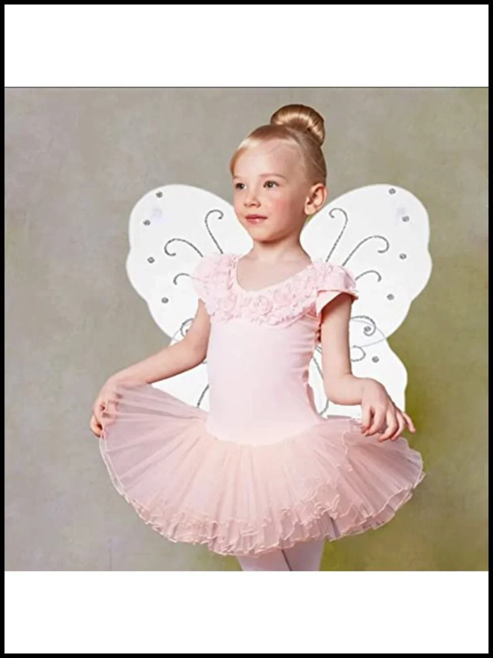 Kids Sparkle Butterfly Wings Costume Dress Up